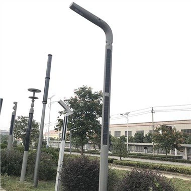 מוצר עיצוב חדש עמוד תאורה ציבורי עם מערכת סולארית