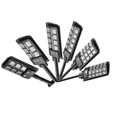 מנורת רחוב סולארית LED עמיד למים IP65 90W 100W 150W 200W 300W 400W Led סולארי פנסי רחוב חיצוניים